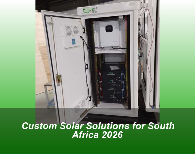 Custom Solar Solutions for South Africa 2026